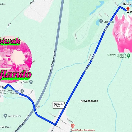 Biwak Bajlando مكان تخييم *